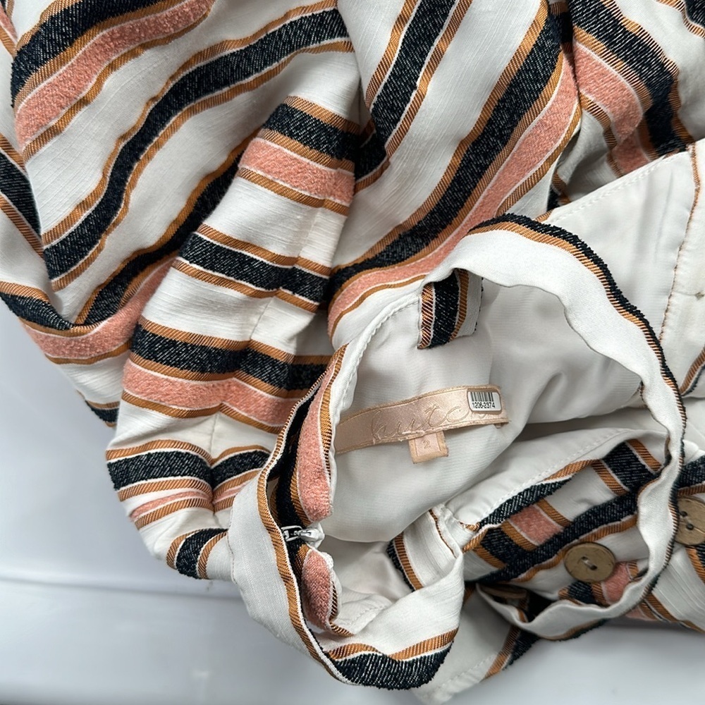 Hutch Tiffany Striped Jacquard Dress 2 - Picture 7 of 8